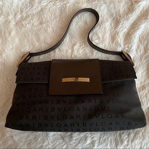 Bvlgari Brown Ingrid Medium Shoulder Bag